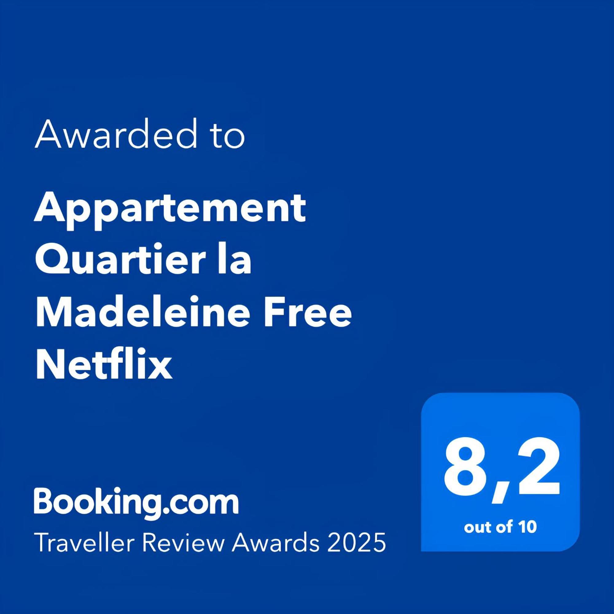 Appartement Quartier La Madeleine Free Netflix Paris Exterior foto